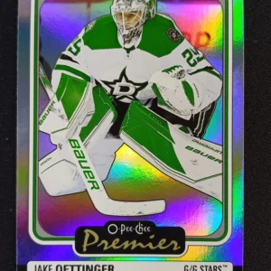 2024/2025 Upper Deck O-Pee-Chee Premier P-52 Jake Oettinger Inzert