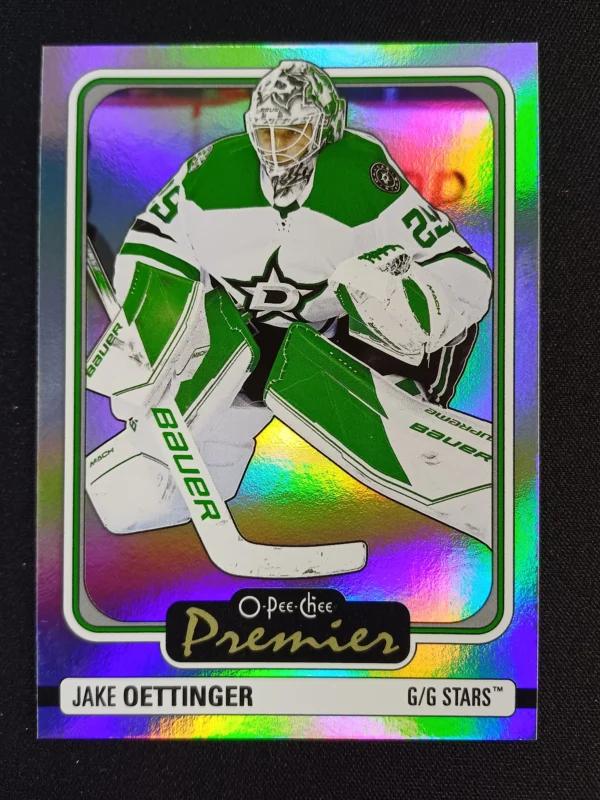 2024/2025 Upper Deck O-Pee-Chee Premier P-52 Jake Oettinger Inzert