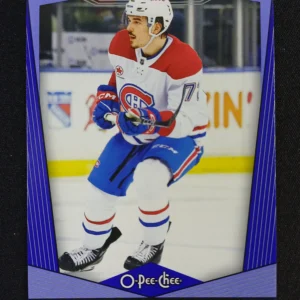 2024/2025 Upper Deck O-Pee-Chee Blue Border 492 Arber Xhekaj Paralel