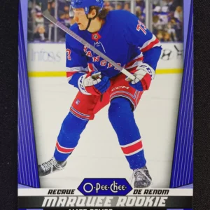 2024/2025 Upper Deck O-Pee-Chee Blue Border 574 Matt Rempe Paralel