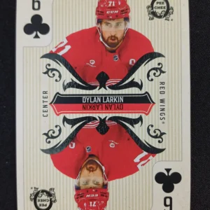 2024/2025 Upper Deck O-Pee-Chee Playing Cards Six of Hearts Dylan Larkin Inzert