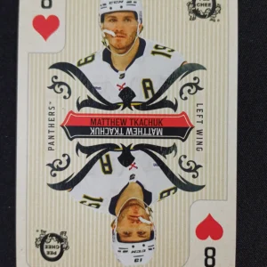2024/2025 Upper Deck O-Pee-Chee Playing Cards Eight of Hearts Matthew Tkachuk Inzert