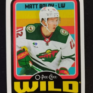 2024/2025 Upper Deck O-Pee-Chee Retro 3 Matt Boldy Paralel