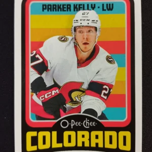 2024/2025 Upper Deck O-Pee-Chee Retro 187 Parker Kelly Paralel