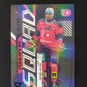 2024/2025 Sportzoo Serie 2 Powerplay Squad Black Rainbow PS-14 Jiří Smejkal Inzert 01/99