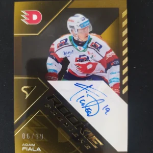 2024/2025 Sportzoo Serie 2 Rookie Premiere Auto RPS-AF Adam Fiala AUTO 6/39