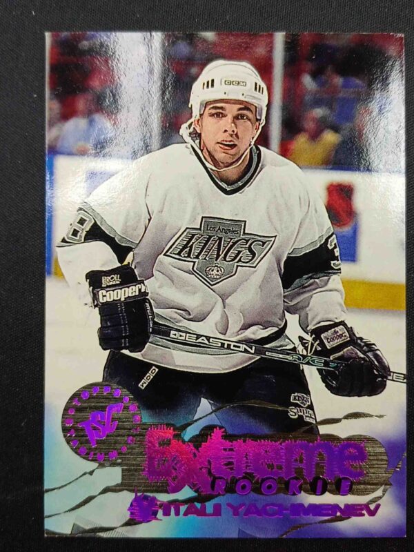 1995/1996 Topps Stadium Club Extreme Rookies ER190 Vitali Yachmenev Inzert
