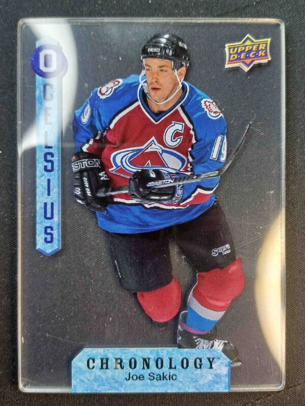 2018/2019 Upper Deck Chronology 0 Celsius 0C-46 Joe Sakic Inzert