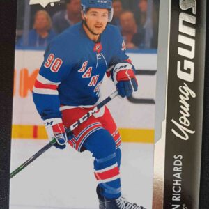 2021/2022 Upper Deck Series 2 Young Guns 480 Justin Richards Inzert