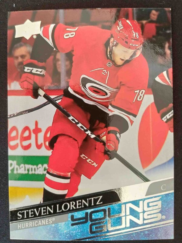 2020/2021 Upper Deck Series 2 Young Guns 494 Steven Lorentz Inzert