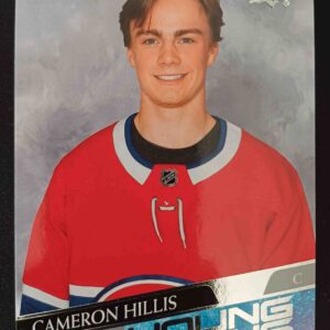 2020/2021 Upper Deck Extended Young Guns 705 Cameron Hillis Inzert