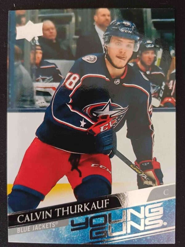 2020/2021 Upper Deck Series 2 Young Guns 467 Calvin Thurkauf Inzert