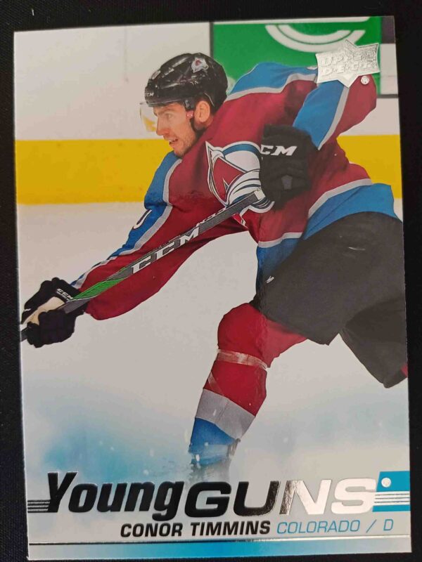 2019/2020 Upper Deck Series 1 Young Guns 203 Conor Timmins Inzert