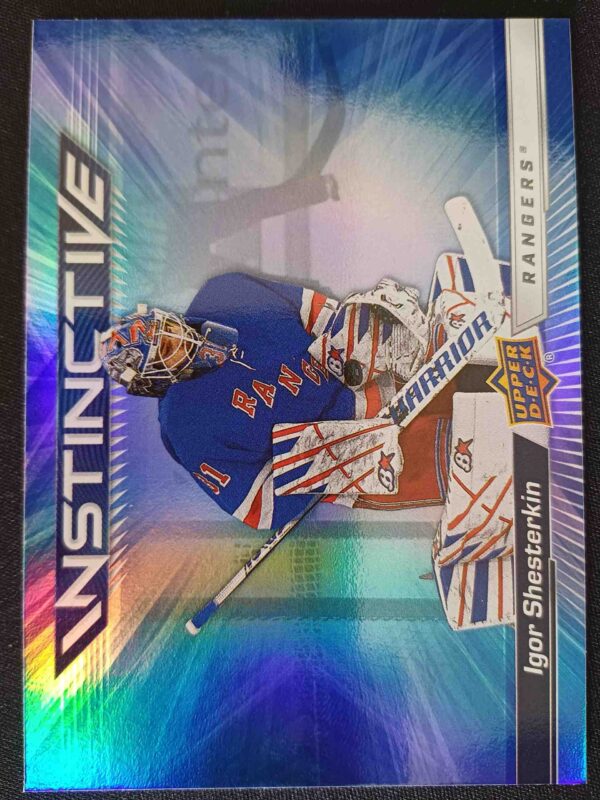 2023/2024 Upper Deck Series 2 Instinctive IN-2 Igor Shesterkin Inzert