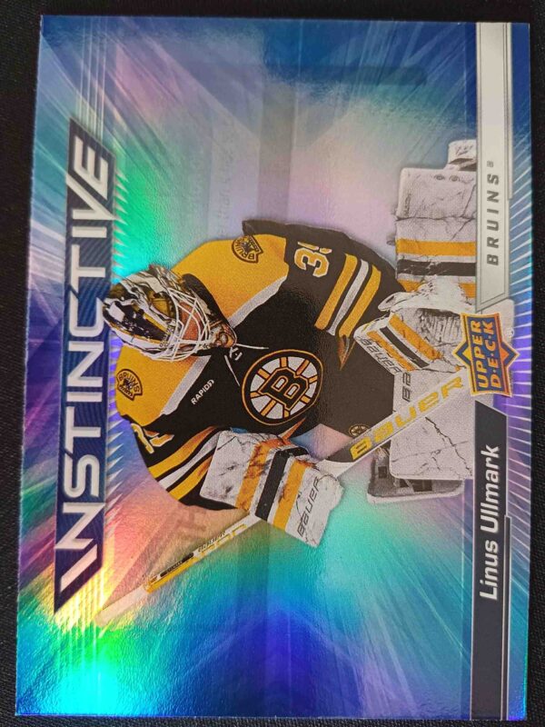 2023/2024 Upper Deck Series 2 Instinctive IN-23 Linus Ullmark Inzert