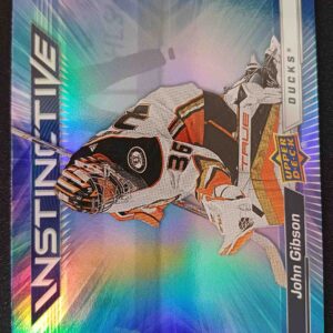 2023/2024 Upper Deck Series 2 Instinctive IN-20 John Gibson Inzert