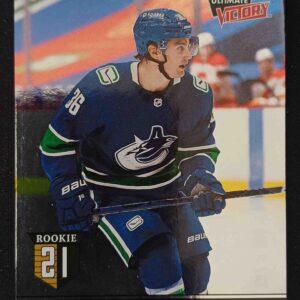 2020/2021 Upper Deck Extended Ultimate Victory Retro UV-43 Nils Hoglander Inzert