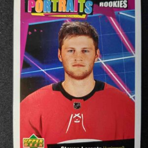 2020/2021 Upper Deck Series 2 Portraits P-56 Steven Lorentz Inzert