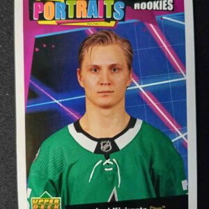 2020/2021 Upper Deck Series 2 Portraits P-72 Joel Kiviranta Inzert