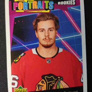 2020/2021 Upper Deck Series 2 Portraits P-96 Lucas Carlsson Inzert