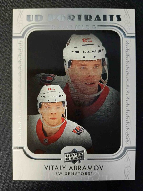 2019/2020 Upper Deck Series 1 Portraits P-42 Vitaly Abramov Inzert