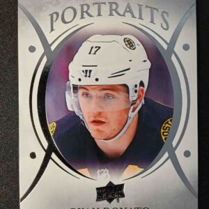 2018/2019 Upper Deck Series 2 Portraits P-46 Ryan Donato Inzert