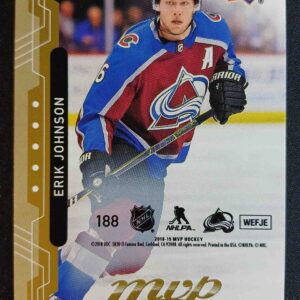 2018/2019 Upper Deck MVP Puzzle Back - Kucherov 188 Erik Johnson Inzert