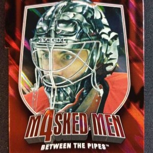 2011/2012 In the Game Between the Pipes Masked Men IV Ruby Die Cuts MM-20 Martin Gerber Inzert