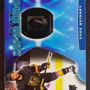 2020/2021 Upper Deck Trilogy Rookie Super Stage Silver Foil RSS-2 Gage Quinney Inzert