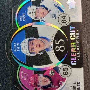2018/2019 Upper Deck Series 1 Clear Cut Leaders CCL-RPT Clayton Keller Inzert