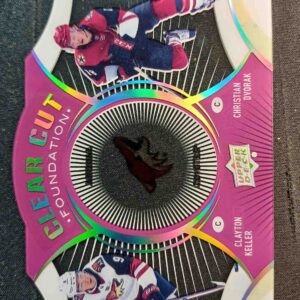 2018/2019 Upper Deck Series 1 Clear Cut Foundation CCF-2 Clayton Keller Inzert
