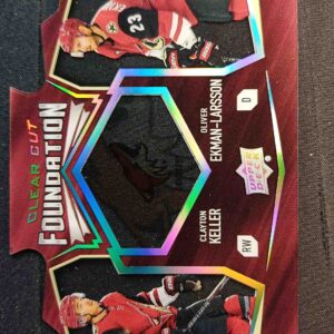 2019/2020 Upper Deck Series 1 Clear Cut Foundation CCF-24 Clayton Keller Inzert