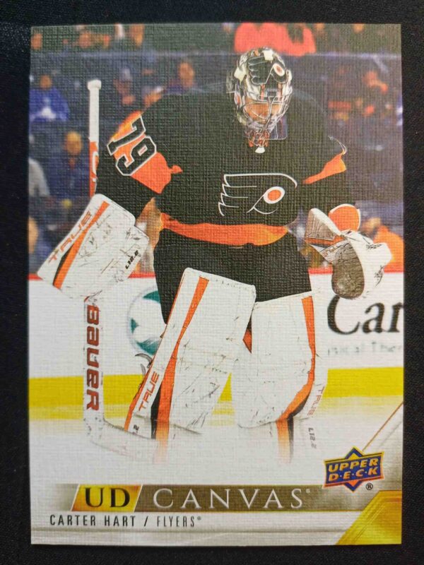2022/2023 Upper Deck Series 2 Canvas C181 Carter Hart Inzert