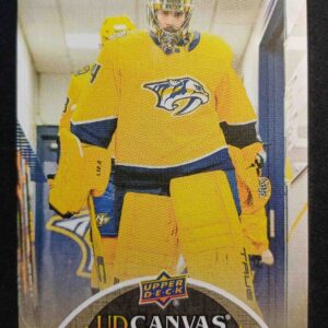 2021/2022 Upper Deck Series 2 Canvas C166 Juuse Saros Inzert