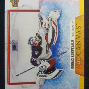 2020/2021 Upper Deck Series 2 Canvas C146 Joonas Korpisalo Inzert
