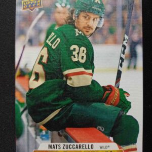 2020/2021 Upper Deck Series 1 Canvas C-41 Mats Zuccarello Inzert