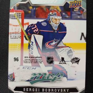 2019/2020 Upper Deck MVP Puzzle Back - Pettersson 96 Sergei Bobrovsky Inzert