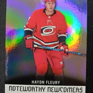 2017/2018 Upper Deck Synergy Noteworthy Newcomers NN-03 Haydn Fleury Inzert