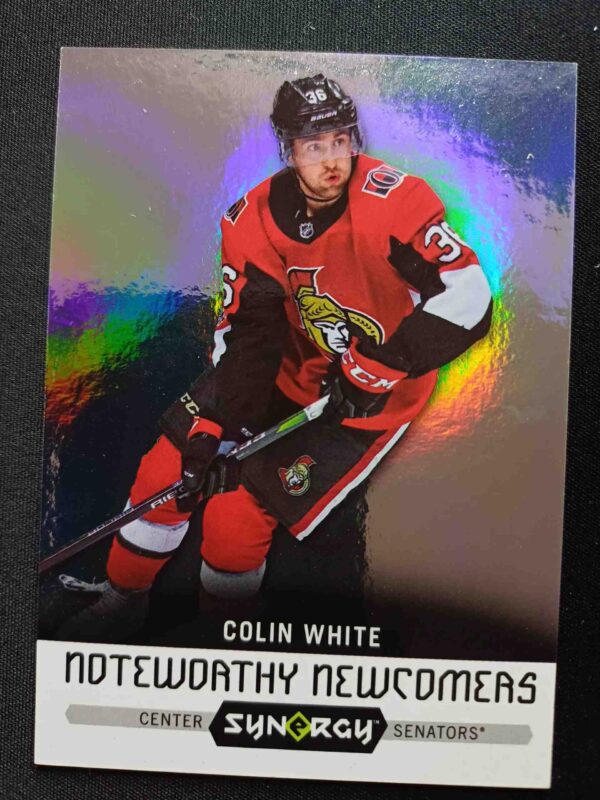 2017/2018 Upper Deck Synergy Noteworthy Newcomers NN-11 Colin White Inzert