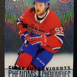 2018/2019 Upper Deck Tim Hortons Clear Cut Phenoms CC-5 Jonathan Drouin Inzert