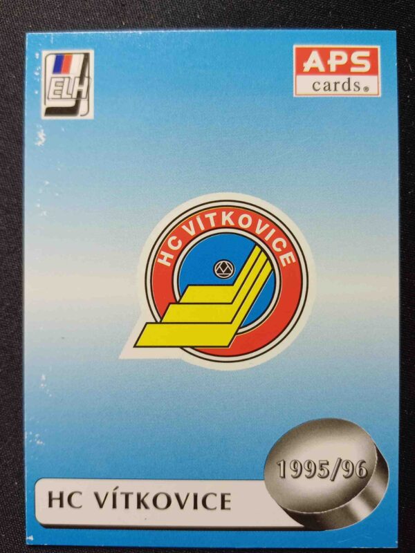 1995/1996 APS Cards Base Logo HC Vítkovice Inzert