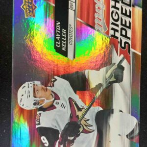 2020/2021 Upper Deck MVP High Speed HS-17 Clayton Keller Inzert