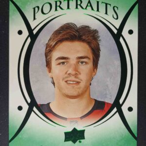 2018/2019 Upper Deck Series 1 Portraits Green P-9 Clayton Keller Inzert