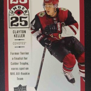 2018/2019 Upper Deck Series 1 25U25 U25-21 Clayton Keller Inzert
