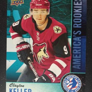 2018 Upper Deck National Hockey Card Day Americas Rookies USA-2 Clayton Keller Inzert