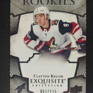 2017/2018 Upper Deck Ice Exquisite Collection Exquisite Rookies R-26 Clayton Keller Inzert 067/175