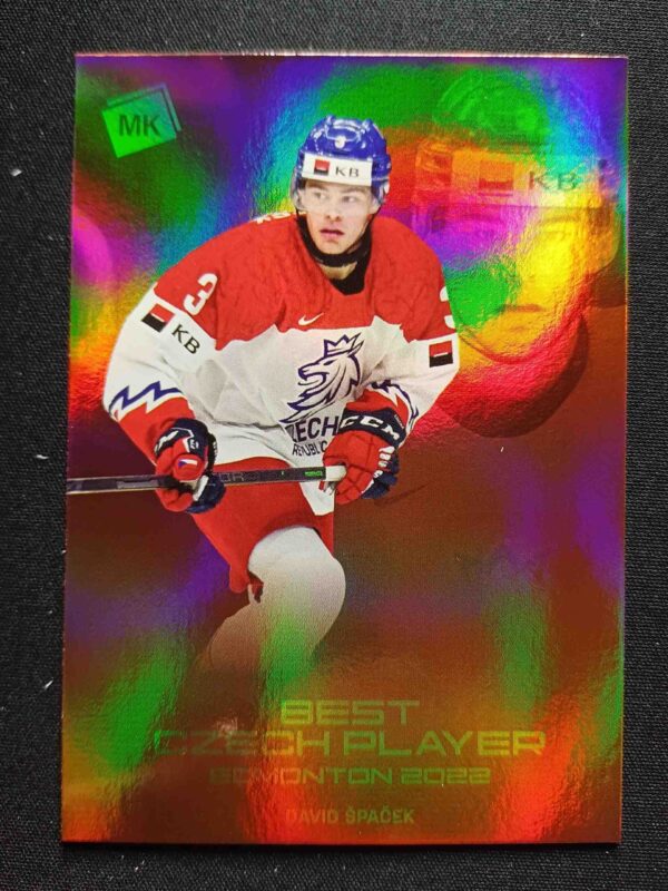 2021/2022 Moje Kartičky Reprezentace Best Czech Players BCP-03 David Špaček Inzert