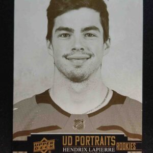 2021/2022 Upper Deck Series 2 Portraits P-43 Hendrix Lapierre Inzert
