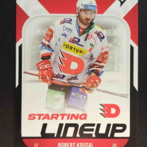 2022/2023 Sportzoo Serie 2 Starting Lineup SL-36 Robert Kousal Inzert