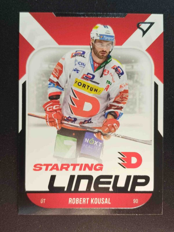 2022/2023 Sportzoo Serie 2 Starting Lineup SL-36 Robert Kousal Inzert